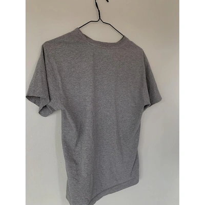 Pre-owned Stone Island Grey Cotton Top