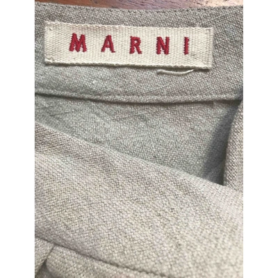 Pre-owned Marni Linen Mid-length Skirt In Other