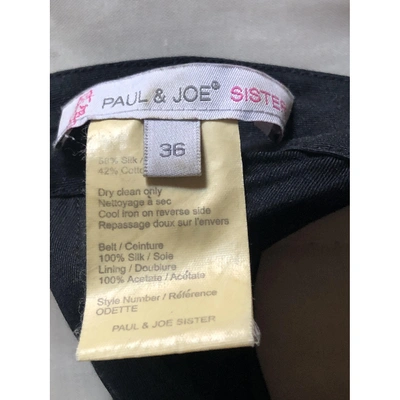 Pre-owned Paul & Joe Sister Linen Dress In Black