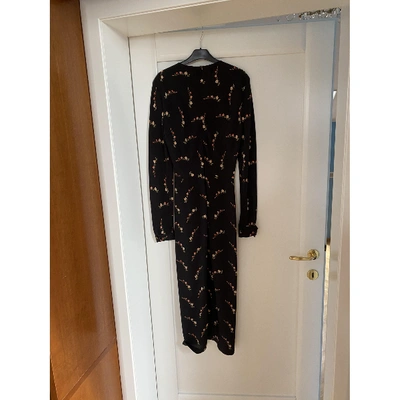 Pre-owned Vilshenko Black Silk Dress