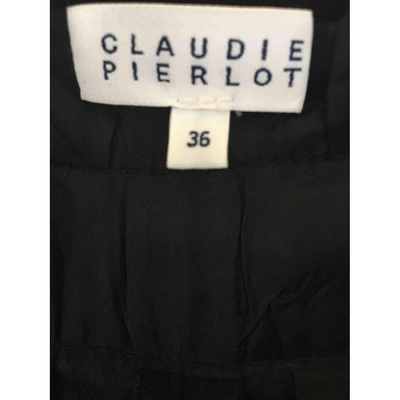 Pre-owned Claudie Pierlot Navy Trousers