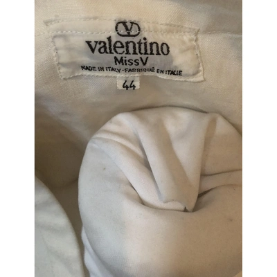 Pre-owned Valentino Linen Jacket