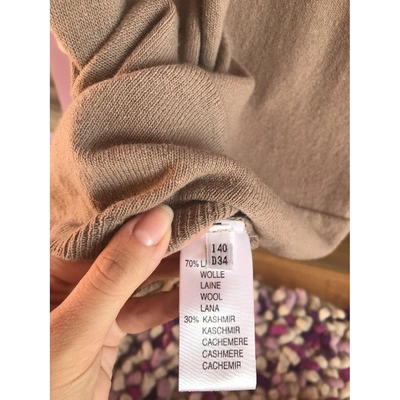 Pre-owned Blumarine Wool Mini Dress In Brown