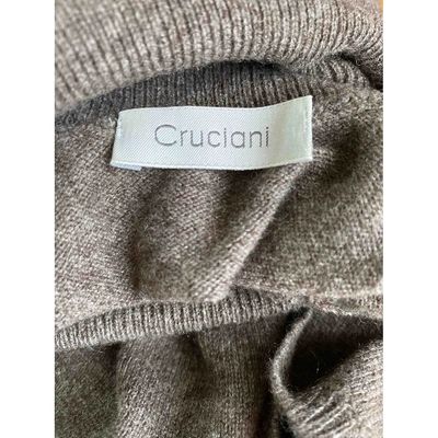 Pre-owned Cruciani Cashmere Knitwear In Brown