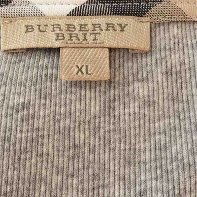 Pre-owned Burberry Vest In Grey