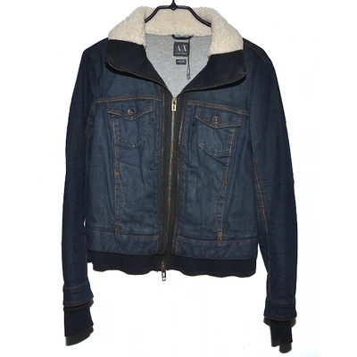 Pre-owned Armani Exchange Jacket In Blue