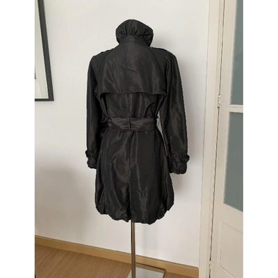 Pre-owned Dolce & Gabbana Black Trench Coat