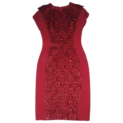 Pre-owned Antonio Berardi Mid-length Dress In Red