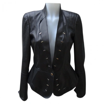 Pre-owned Jitrois Black Leather Jacket