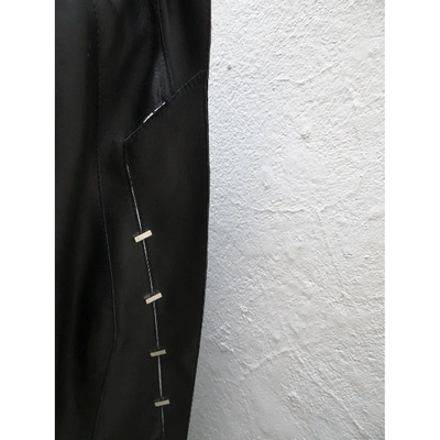 Pre-owned Jitrois Black Leather Jacket