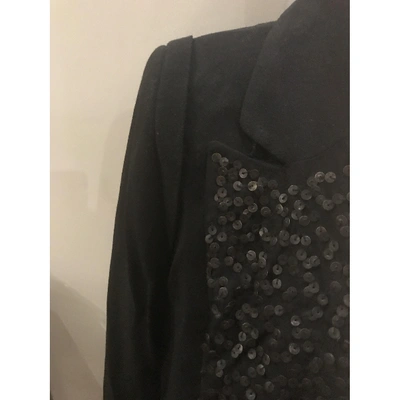 Pre-owned Ann Demeulemeester Black Synthetic Jacket