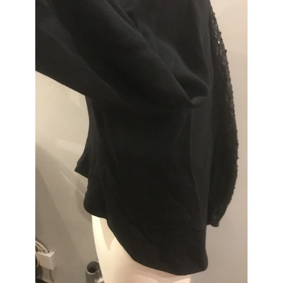 Pre-owned Ann Demeulemeester Black Synthetic Jacket