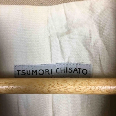 Pre-owned Tsumori Chisato Trench Coat In Beige