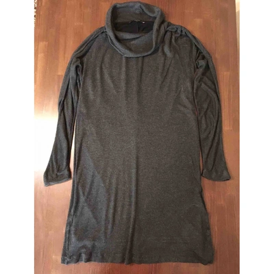 Pre-owned Gucci Mini Dress In Anthracite