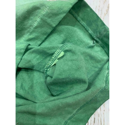 Pre-owned Htc Green Cotton Top