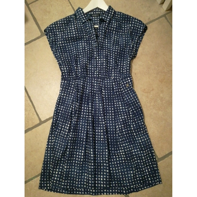 Pre-owned Woolrich N Blue Cotton Dress