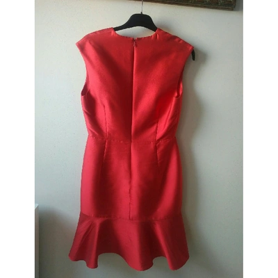 Pre-owned Carven Mid-length Dress In Orange