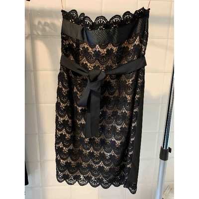 Pre-owned Philosophy Di Alberta Ferretti Mini Dress In Black