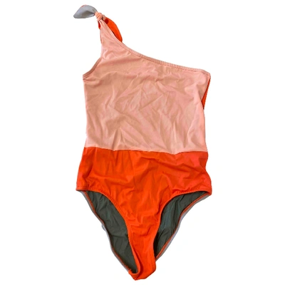 Pre-owned Bower One-piece Swimsuit In Multicolour