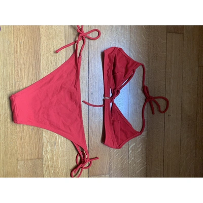 Pre-owned Laura Urbinati Red Swimwear