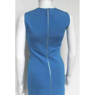 Pre-owned David Koma Blue Dress