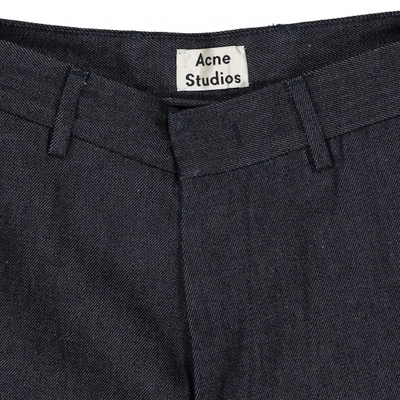 Pre-owned Acne Studios Navy Cotton Shorts