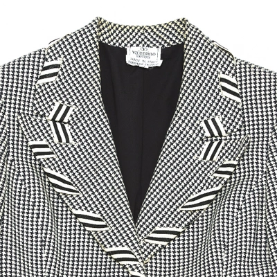 Pre-owned Valentino Wool Blazer In Black