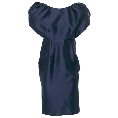 Pre-owned Aquilano Rimondi Mid-length Dress In Blue