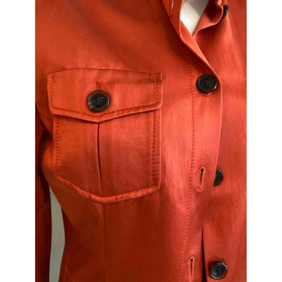 Pre-owned Loewe Suit Jacket In Orange