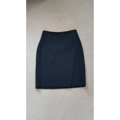 Pre-owned Diane Von Furstenberg Black Skirt