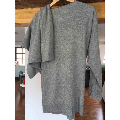 Pre-owned Tomas Maier Grey Cashmere Knitwear