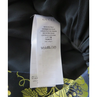 Pre-owned Gucci Gold Cotton Dress