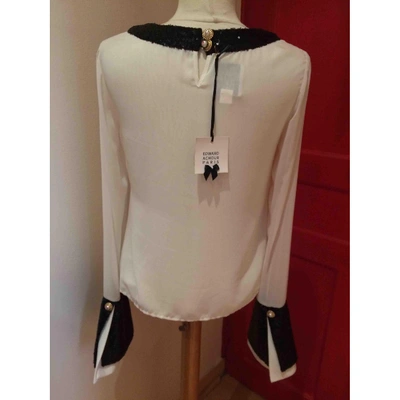 Pre-owned Edward Achour Polyester Top In Other