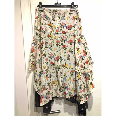 Pre-owned Preen Mid-length Skirt In Multicolour