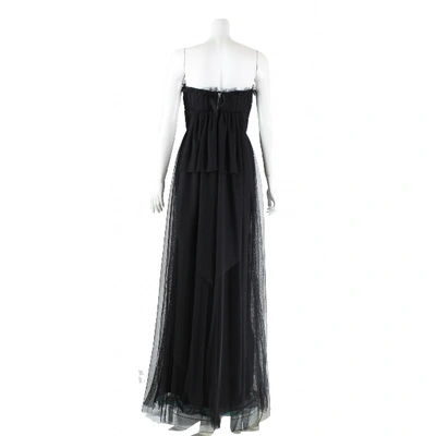 Pre-owned Vera Wang Black Lace Dress