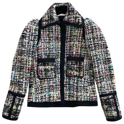 Pre-owned Balenciaga Tweed Jacket In Multicolour