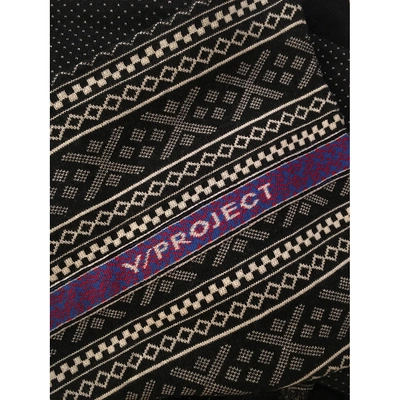 Pre-owned Y/project Black Wool Knitwear