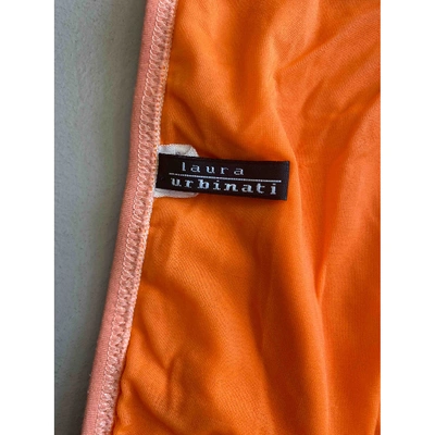 Pre-owned Laura Urbinati Two-piece Swimsuit In Orange