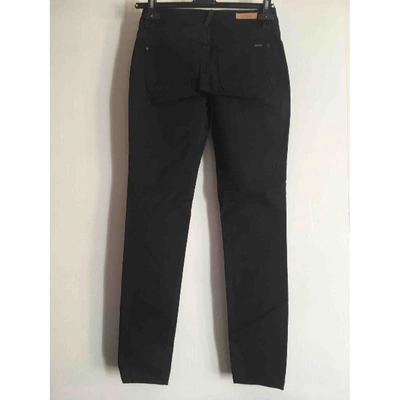 Pre-owned Paul Smith Straight Pants In Black