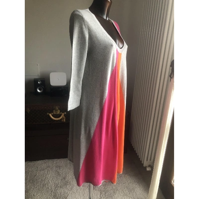 Pre-owned C.p. Company Maxi Dress In Multicolour