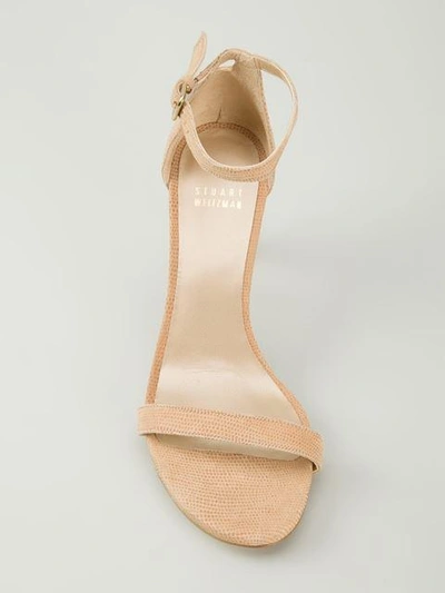 Shop Stuart Weitzman 'nunaked' Sandals