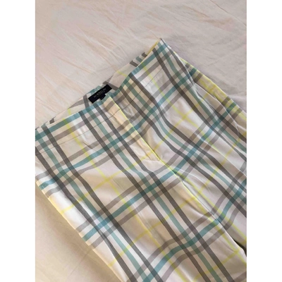 Pre-owned Burberry Trousers In Other