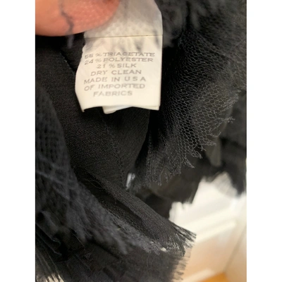 Pre-owned Marc Jacobs Silk Vest In Black