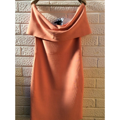 Pre-owned Alexander Wang T Mid-length Dress In Pink