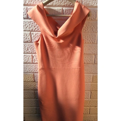 Pre-owned Alexander Wang T Mid-length Dress In Pink