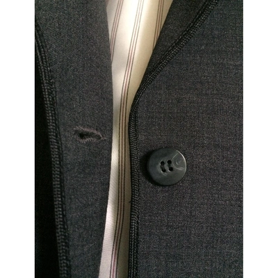 Pre-owned Comptoir Des Cotonniers Wool Suit Jacket In Anthracite