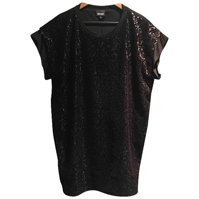 Pre-owned Just Cavalli Black Synthetic Top