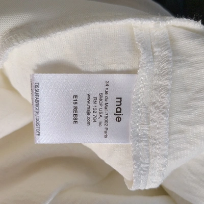 Pre-owned Maje White Dress