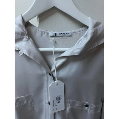 Pre-owned Barena Venezia Silk Shirt In Grey