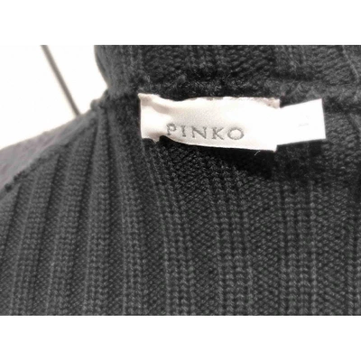 Pre-owned Pinko Wool Jacket In Black